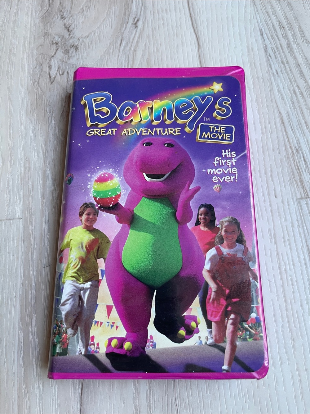 Barneys New York Purple & Green Barney VHS Cover